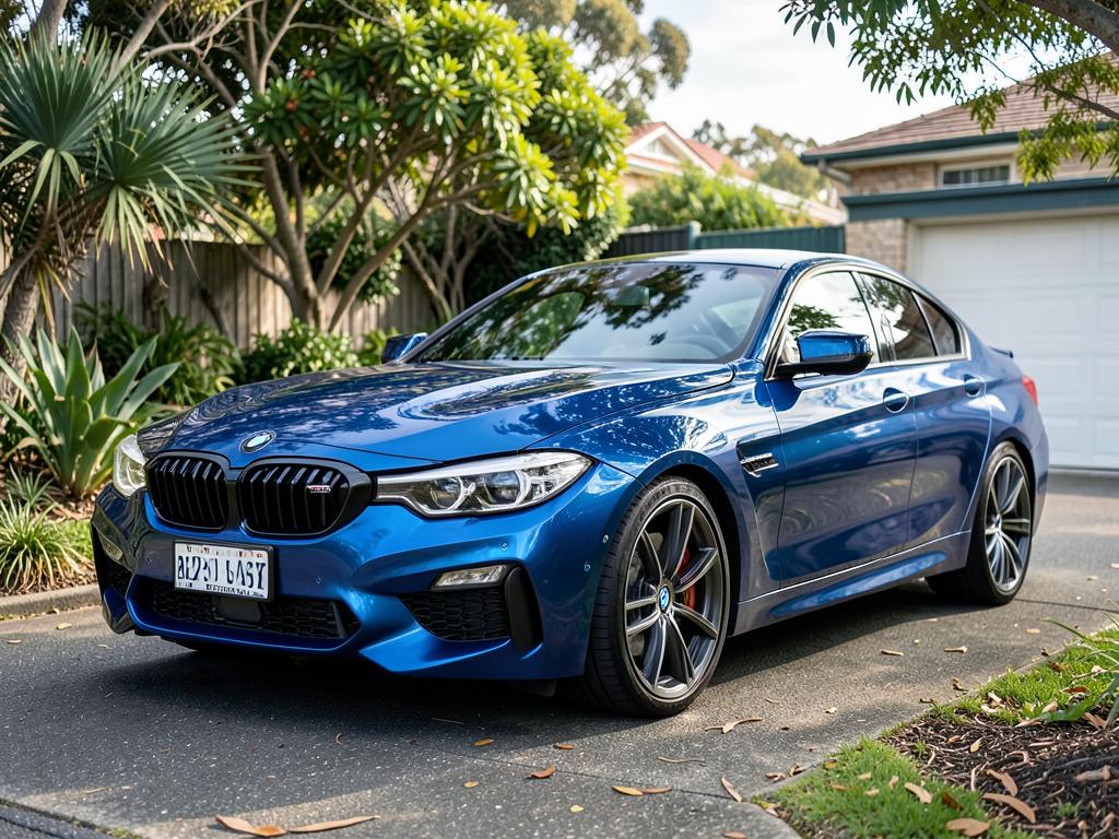 BMW M4 · Ceramic coating after detailing in The Hills