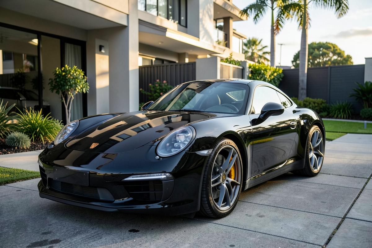 Porsche 911 · Graphene coating after detailing in North Sydney
